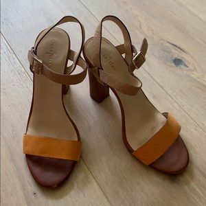Cole Hana Minetta Sandal orange/brown 7.5 Nike Air